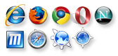  Compatible avec tout les navigateurs web 